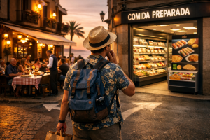 comida preparadad vs restaurante